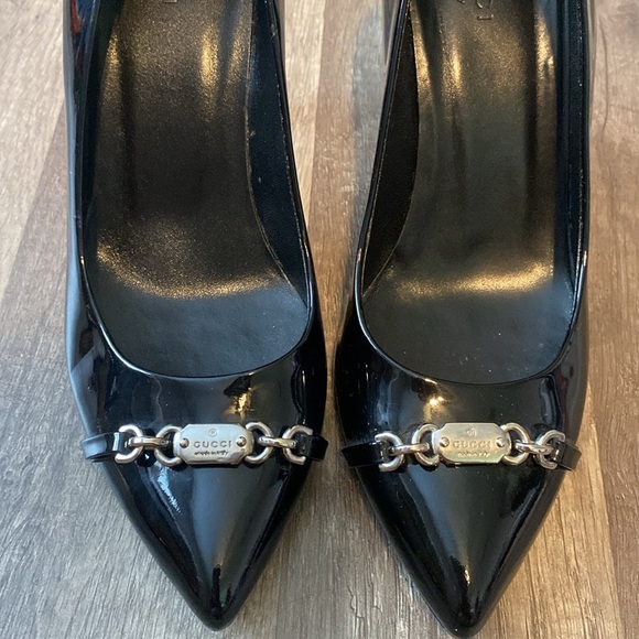 Gucci vernice Chrystal  heels - Picture 3 of 7